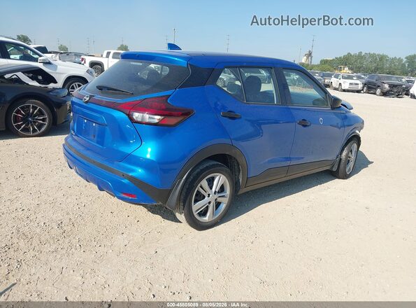 3N1CP5BVXPL468123 2023 NISSAN KICKS Blue Rear right