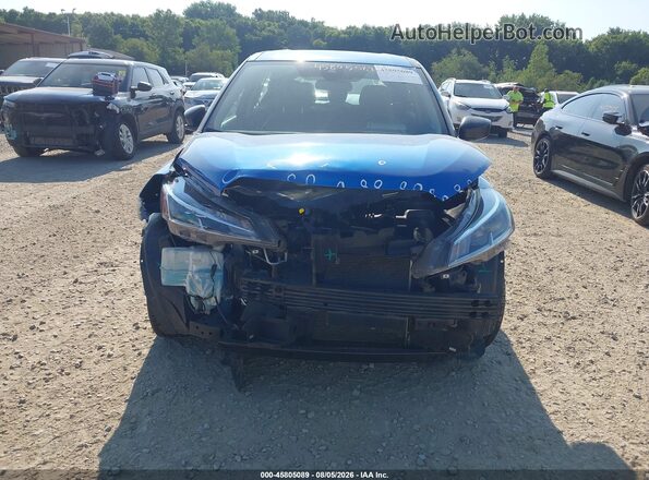 3N1CP5BVXPL468123 2023 NISSAN KICKS Blue Front view