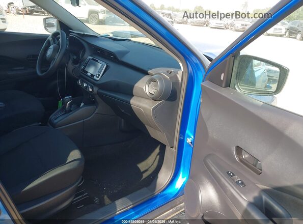 3N1CP5BVXPL468123 2023 NISSAN KICKS Blue Front interior view