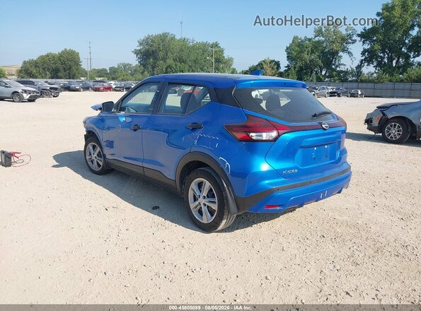 3N1CP5BVXPL468123 2023 NISSAN KICKS Blue Rear left