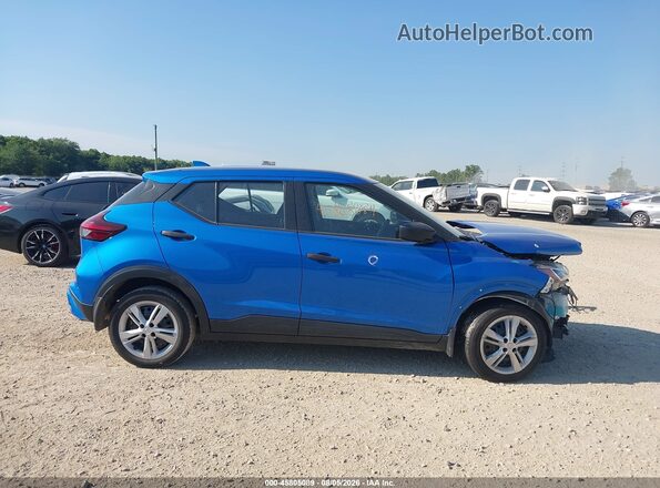 3N1CP5BVXPL468123 2023 NISSAN KICKS Blue 360 interior view