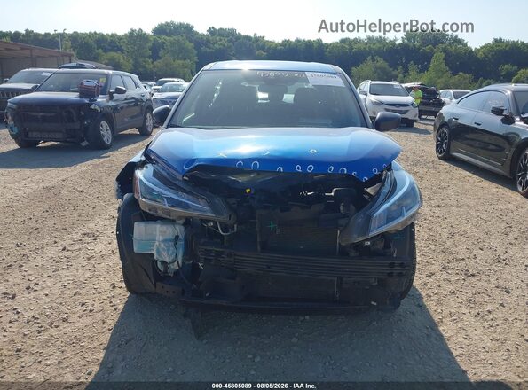 3N1CP5BVXPL468123 2023 NISSAN KICKS Blue Rear interior view