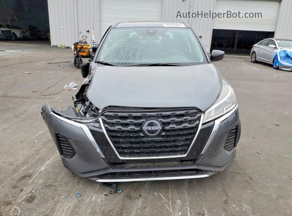 3N1CP5BVXRL477388 2024 NISSAN KICKS Gray Դիմացի տեսք