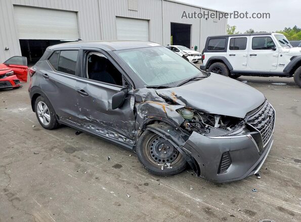3N1CP5BVXRL477388 2024 NISSAN KICKS Gray Առջևի աջ