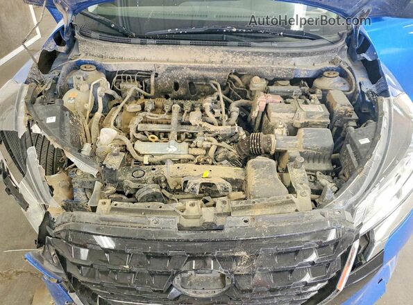 3N1CP5BVXRL515007 2024 NISSAN KICKS Blue Vista del compartimento del motor
