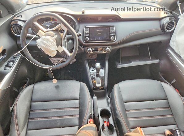 3N1CP5CU0JL503300 2018 NISSAN KICKS White Առջևի վահանակի տեսք