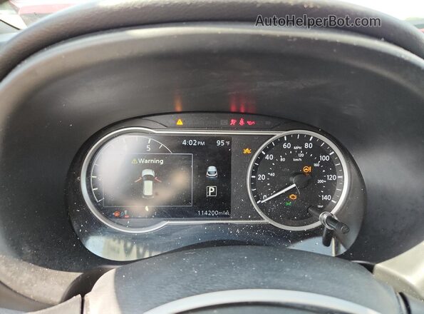3N1CP5CU0JL514975 2018 NISSAN KICKS Burgundy Vista del cuadro de instrumentos