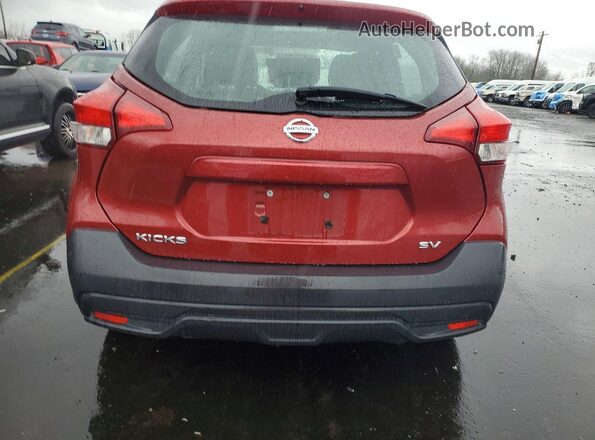 3N1CP5CU0JL517553 2018 NISSAN KICKS Red Vista trasera