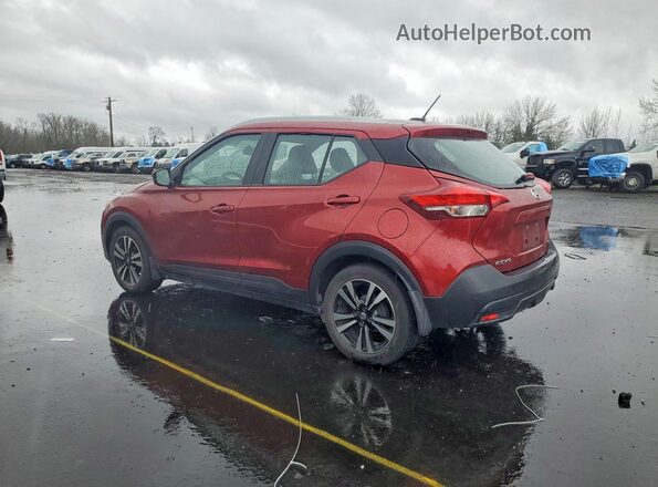 3N1CP5CU0JL517553 2018 NISSAN KICKS Red Trasero izquierdo