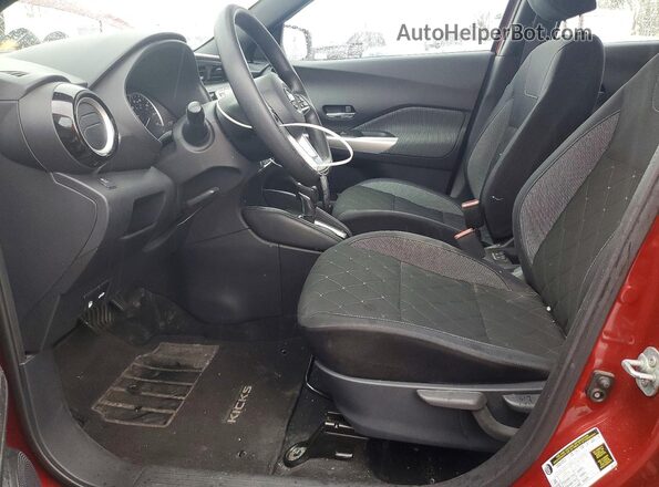 3N1CP5CU0JL517553 2018 NISSAN KICKS Red Vista interior delantera
