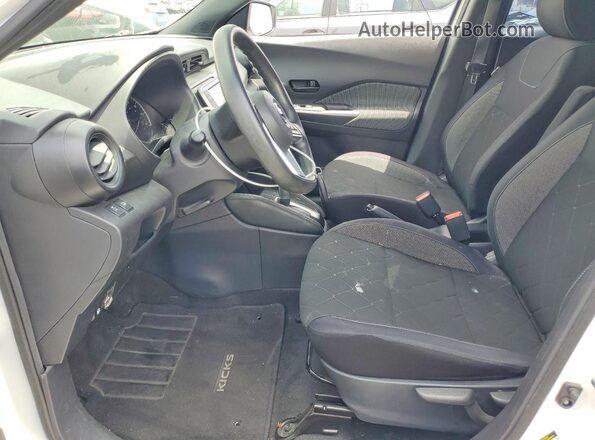 3N1CP5CU0JL530304 2018 NISSAN KICKS White Vista interior delantera