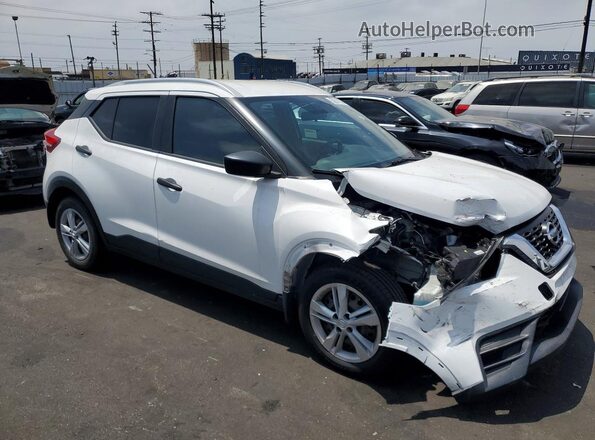 3N1CP5CU0JL530304 2018 NISSAN KICKS White Delantero derecho