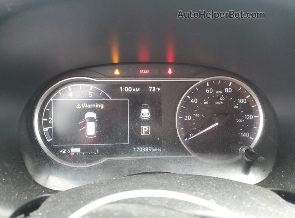 3N1CP5CU0KL485379 2019 NISSAN KICKS Серый Вид щитка приборов