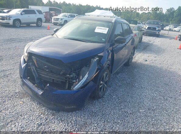 3N1CP5CU0KL505758 2019 NISSAN KICKS Blue Vista tres cuartos delantera izquierda