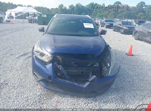 3N1CP5CU0KL505758 2019 NISSAN KICKS Blue Vista del cuadro de instrumentos