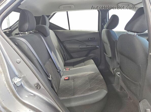 3N1CP5CU0KL523192 2019 NISSAN KICKS Gray უკანა სალონის ხედი