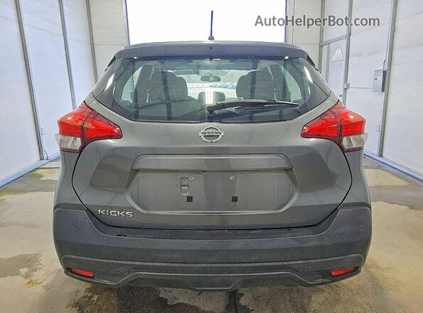 3N1CP5CU0KL523192 2019 NISSAN KICKS Gray უკანა ხედი