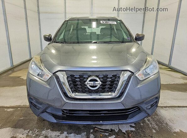 3N1CP5CU0KL523192 2019 NISSAN KICKS Gray წინა ხედი