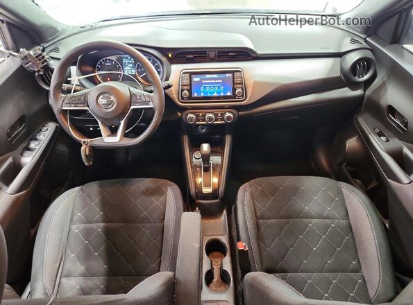 3N1CP5CU0KL532376 2019 NISSAN KICKS White Vista del salpicadero