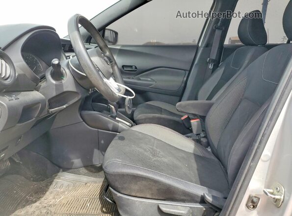 3N1CP5CU0KL544799 2019 NISSAN KICKS Silver წინა სალონის ხედი