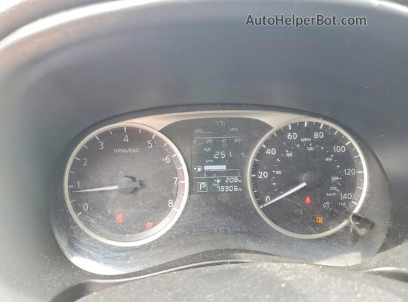 3N1CP5CU0KL544799 2019 NISSAN KICKS Silver ხელსაწყოთა პანელის ხედი