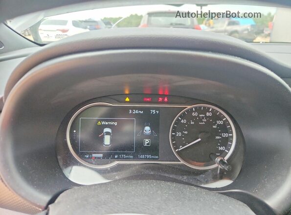 3N1CP5CU0KL560372 2019 NISSAN KICKS Black Instrument cluster view