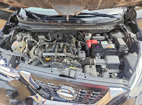3N1CP5CU0KL560372 2019 NISSAN KICKS Black Engine compartment view
