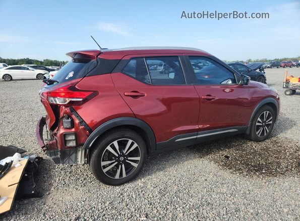 3N1CP5CU0KL561232 2019 NISSAN KICKS Бордовый Задняя правая четверть