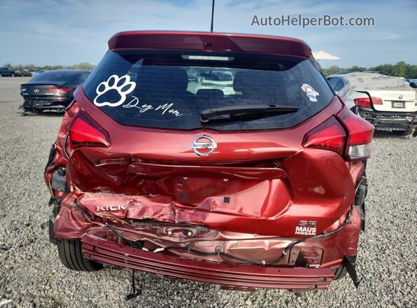 3N1CP5CU0KL561232 2019 NISSAN KICKS Бордовый Вид сзади