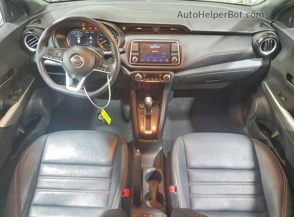 3N1CP5CU0KL562560 2019 NISSAN KICKS Черный Вид панели приборов