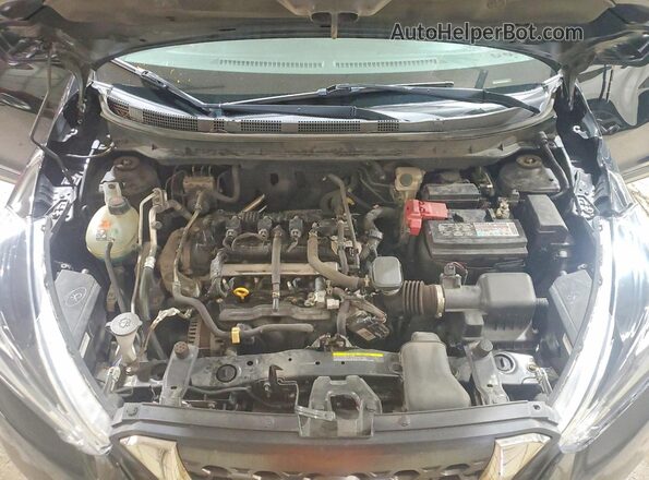3N1CP5CU0KL562560 2019 NISSAN KICKS Черный Вид подкапотного пространства