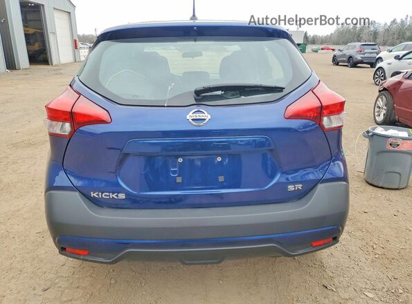 3N1CP5CU1KL506658 2019 NISSAN KICKS Blue Հետևի տեսք