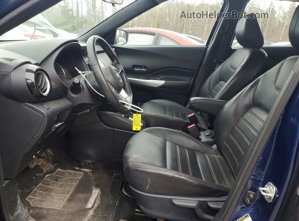 3N1CP5CU1KL506658 2019 NISSAN KICKS Blue Սալոնի դիմացի տեսք