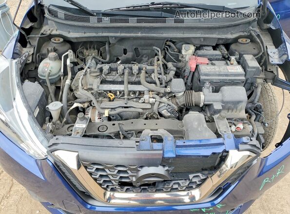 3N1CP5CU1KL506658 2019 NISSAN KICKS Blue Սալոնի հետևի տեսք