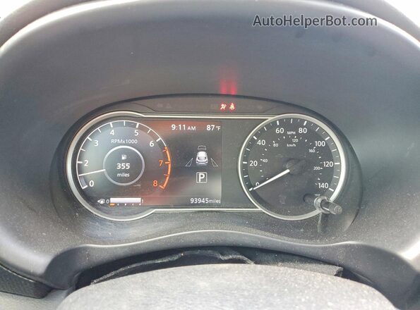 3N1CP5CU1KL508250 2019 NISSAN KICKS Gray Vista del cuadro de instrumentos