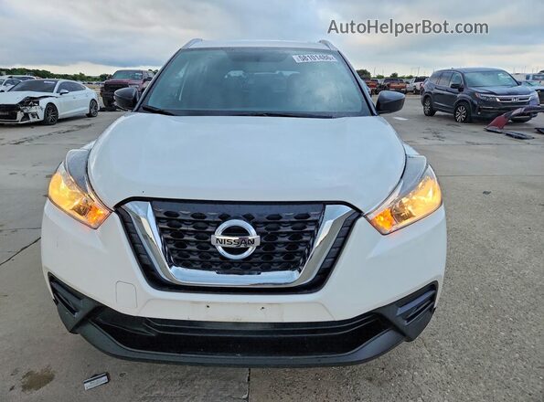 3N1CP5CU1KL510855 2019 NISSAN KICKS Белый Вид спереди