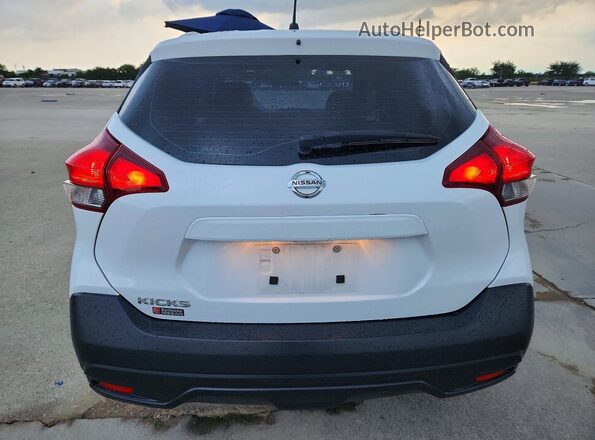 3N1CP5CU1KL510855 2019 NISSAN KICKS Белый Вид сзади