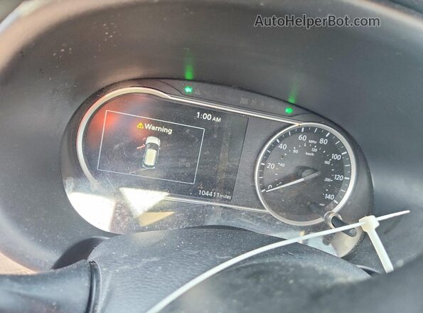 3N1CP5CU1KL519264 2019 NISSAN KICKS Серебряный Вид щитка приборов