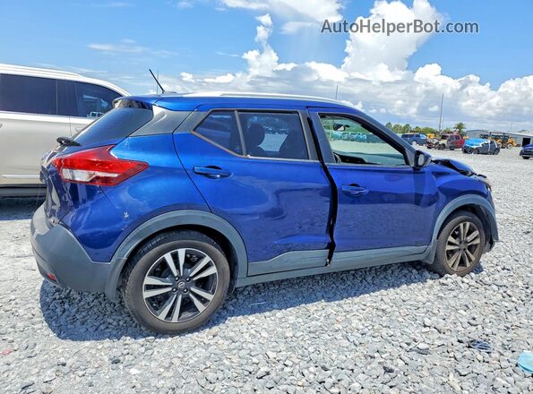 3N1CP5CU1KL523525 2019 NISSAN KICKS Blue Trasero derecho