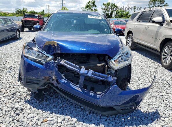 3N1CP5CU1KL523525 2019 NISSAN KICKS Blue Vista frontal