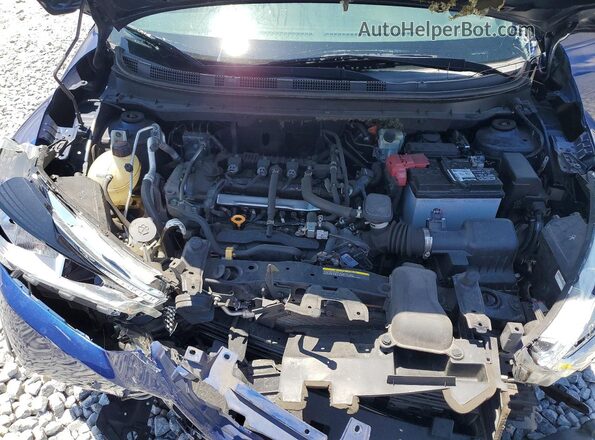 3N1CP5CU1KL523525 2019 NISSAN KICKS Blue Vista del compartimento del motor