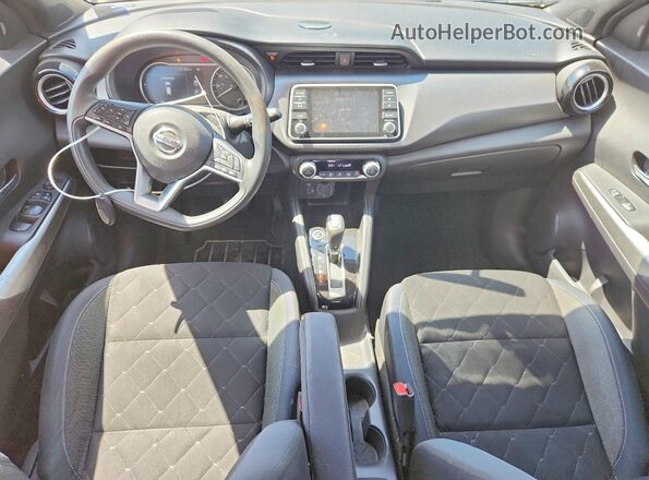3N1CP5CU1KL542849 2019 NISSAN KICKS Blue წინა პანელის ხედი