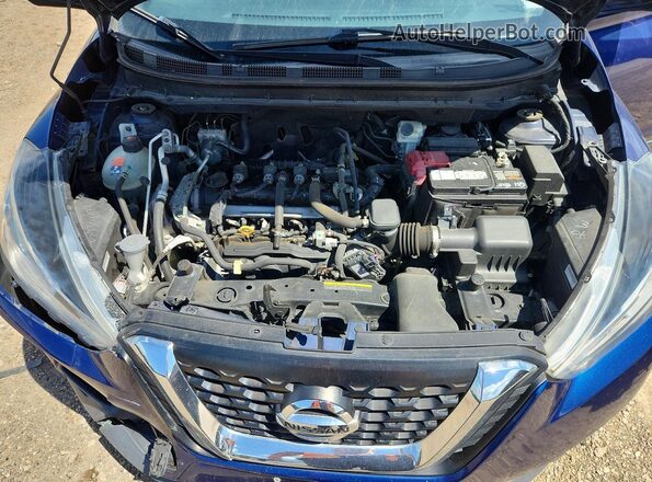 3N1CP5CU1KL542849 2019 NISSAN KICKS Blue უკანა სალონის ხედი