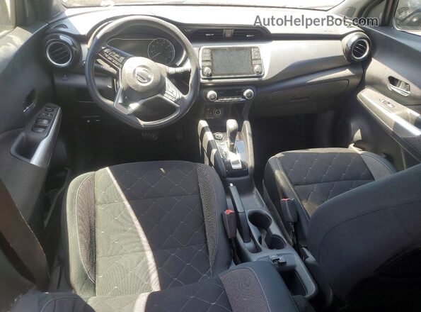 3N1CP5CU1KL548991 2019 NISSAN KICKS Orange Вид панелі приладів