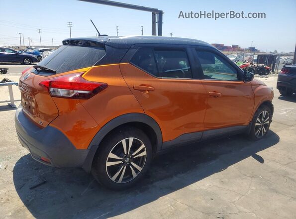 3N1CP5CU1KL548991 2019 NISSAN KICKS Orange Задня права чверть
