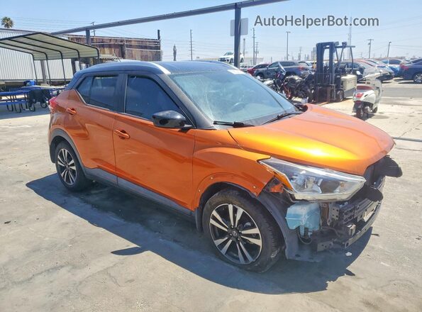 3N1CP5CU1KL548991 2019 NISSAN KICKS Orange Передня права чверть