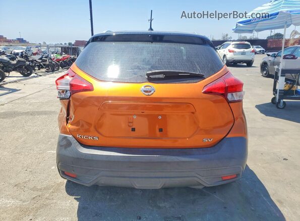 3N1CP5CU1KL548991 2019 NISSAN KICKS Orange Вид ззаду