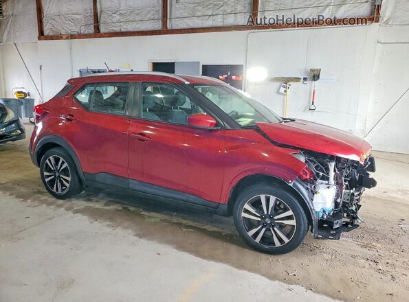 3N1CP5CU1KL550871 2019 NISSAN KICKS Red Przód prawy