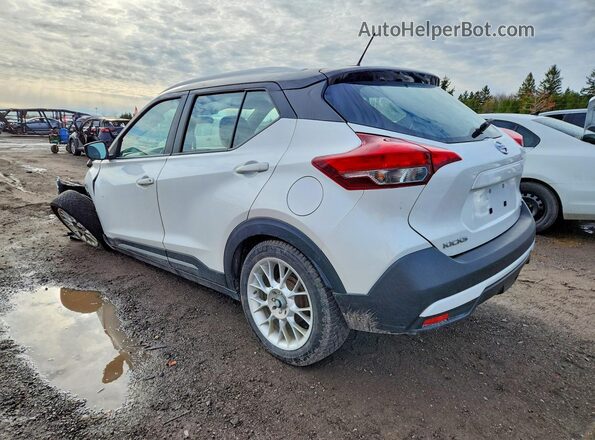 3N1CP5CU1KL559019 2019 NISSAN KICKS White Trasero izquierdo