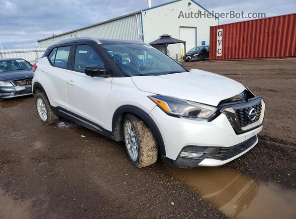 3N1CP5CU1KL559019 2019 NISSAN KICKS White Delantero derecho